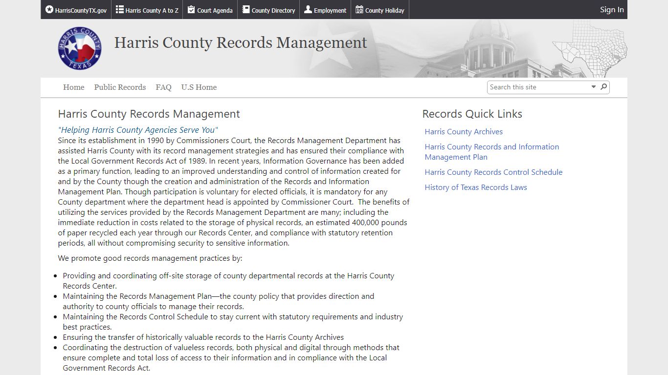 Property-Records - Harris County, Texas